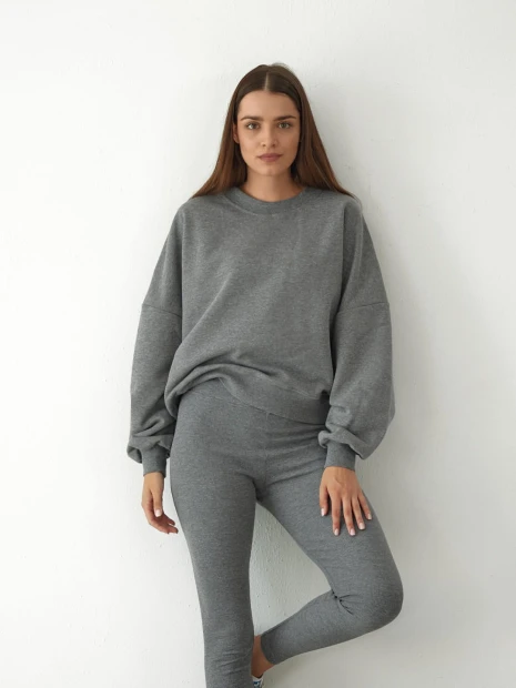 Bluza chill dark melange