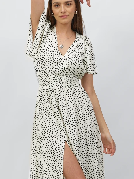Sukienka LEONIA BLACK DOTS