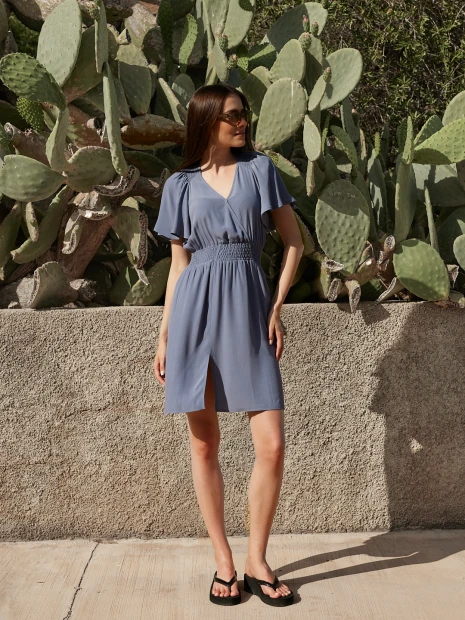 Sukienka NELLY powder blue